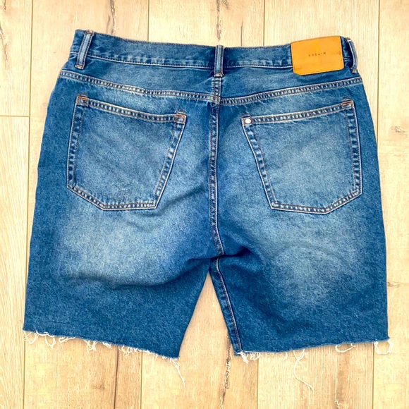 Denim Ripped Short - Picture 2 of 3